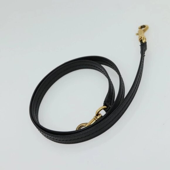 Chloe Little Alice Hand Bag Leather 2way Pink Black Auth am8634 - Picture 12 of 15